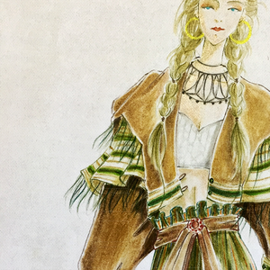 服裝畫 743